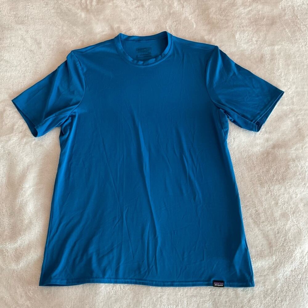 Patagonia Capilene Baselayer Blue Daily T Shirt